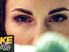 Fake Hostel - Small thin Siberian babe has multiple shaking orgasms and squirts on fat wang - "Please Fuck Me"