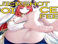 Nilou catches you peeking at her feet [QUICKSHOT,  CEI,  FEMDOM]