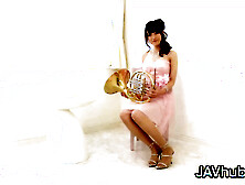 Kanako has a great music taste and a great prefrence of cock