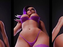 Sombra Slut Walk Nude Version