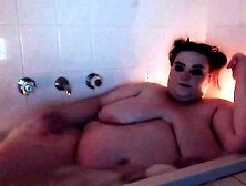 Join me in the bath! I lit some candles,  made bubbles and treated myself to a long,  hot orgasm! Arent I adorable?