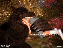 Werewolf Devours Playboy Bunny