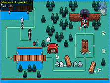 Doki Doki Tri-line Hentai NSFW game Ep. 1 Succubus catfight