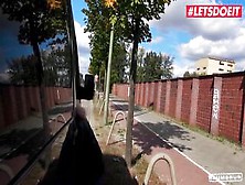 Bums Bus - Public Sex in the Car with Naughty Busty Teen