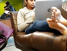 Candid teen in the library (18+)