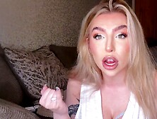 Stockings Sph Femdom Degrades Tiny Dick