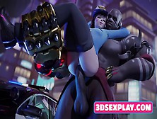 3D Animation Heroes with Huge Round Butt Gets Fuck