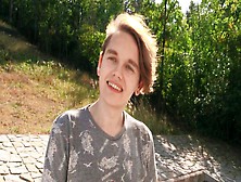 Bigstr - Czech Hunter - Stiff Cock Twink Boy Gets Fucked Hard While Outdoors