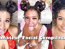 Amateur Facial Compilation (Pov Facials With Huge Cumshots)