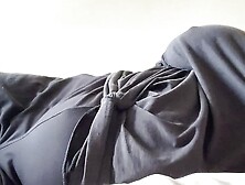 Mastubating with clothes on