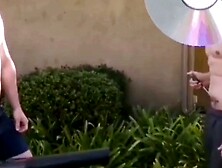 UNBELIEVABLE! Watch as a Young Buck Takes the Power Blower to New Heights and Leaves Maistra Sucking for Air!