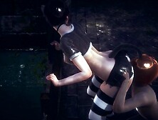 Asian cartoon Uncensored - Kana Cunnilingus in a Jarden