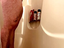 Chunky FTM Showers and plays with soapy melons,  then goes into his room to hump his pillow