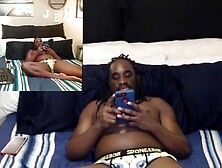 Horny Black Guys Are Jerking Off Chatting Over The Webcam