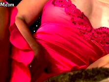 CFNM babe watches couple fucking while rubbing twat