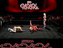 Обнажённая женщина в возрасте позирует на камеру