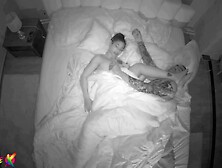 Caught! Night Vision Camera Catches Private Moments Of Pornstar Pair