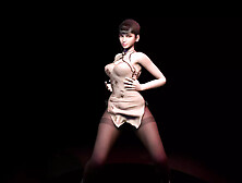 Stellar Blade Eve Hip Hop Dance in Dress - Full