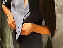 Blowjob In Fitting Room Just Finished Staff Come In