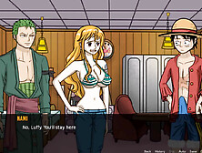 One Piece futa with big boobs gets naughty with boa