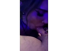 Teen Babe Eagerly Tastes Cock