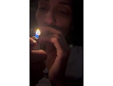 Latina Smoking Crack