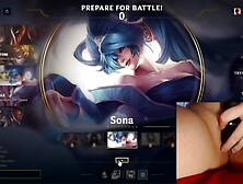 Gamer Girl - How Do I Perform Playing My Main With A Vibrator Distracting Me? League Of Legends #8 Luna