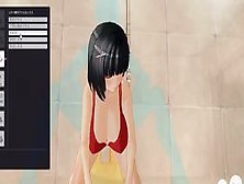 Sword Art Online Hentai.  Suguha Kirigaya take a bath with you