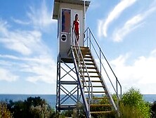 Hot Brunette Milunial Louis Is The Sexiest Lifeguard