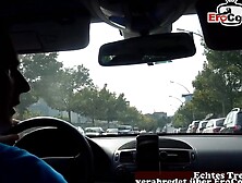 Blonde picked up for a bj while flirting