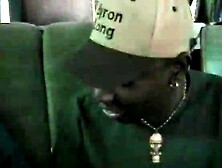 Ebony hooker bangs beautiful black babe Lil Asss whilst driving the bus