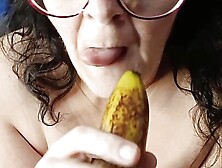 This Dirty Trailer Trash Country Hefder Fucks the Food in Her Ass N Pussy Better in This Garden of Hot Sunny Weather