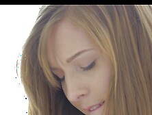 Molly Masturbates in Tub With Shower Head