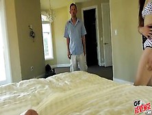 GF Revenge - Girl Surprises her BF with a Threesome