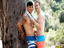 Sean Cody - Fully Naked Hotties Dylan Tides And Ian Roman Barebacking