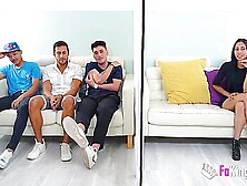 Blind Date For Sole Vargas.  This Slut Eats Them Two By Two!