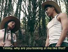 LIL TIMY BANGS ME IN THE CENTRE OF THE FOREST