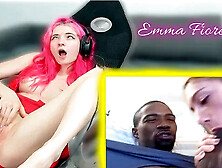 Tiktoker Reacciona a Porno Interracial