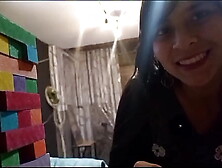 I make my friend go up the stairs and I watched her thread while I take her to eat and then I stuck her in her own spunk room.  A