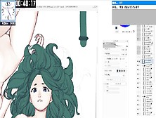 つぐもも漫画作業2022/10/08-4