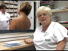 Blonde Milf's Mammogram