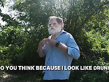 Rude Mature Harley Davidson Gang Leader Lost His Bike While Using Dating App but Still Got Young Pussy Easily