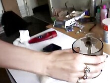 ARELLA EMPUSA TEASE AND FUCKS: Blowjob,  Cowgirl & Amateur Porn