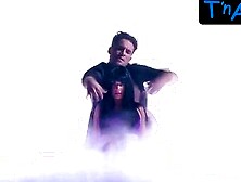 Candice Pascal Sexy Scene in Danse Avec Les Stars