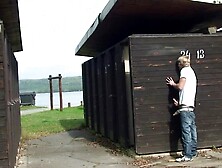 Fat older gal is going to get banged on the beach too