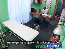 FakeHospital Taut twat makes doctor cum twice
