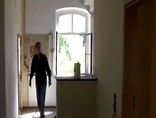 Blond with Large Breasts Gets Screwed Hard in Coarse Sex Session