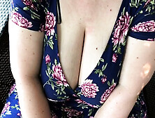 PublicAgent Blonde with big boobs has outdoor sex in public