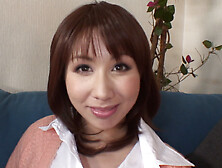 Young Japanese MILF gets a Threesome Lesson