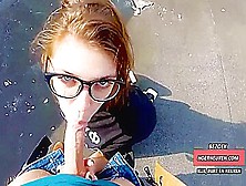 Buiten Openbare Seks Op Het Dak - Pov